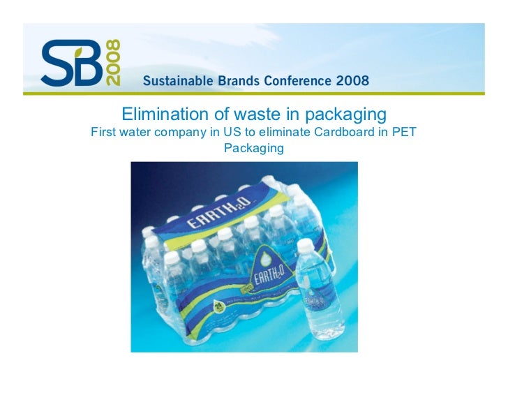 The Bottled Water Industry and Sustainable Operations