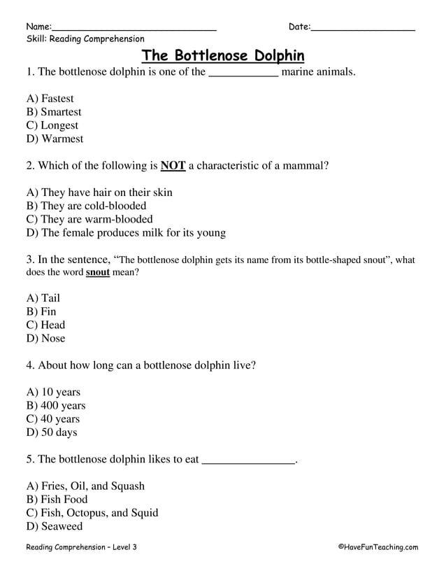 Bottlenose dolphin PDF