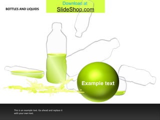 Bottles & liquids - Green | PPT