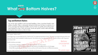 What are Bottom Halves?
were 37
Mins
left
 