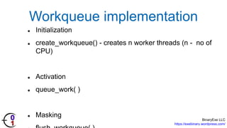 Bottom half in linux kernel | PPTX