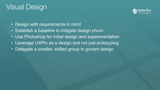 Visual Design
 