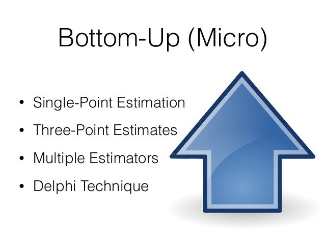 bottom-up-time-estimations-techiques