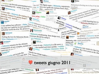 tweets giugno 2011
 