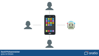 David Pichsenmeister
@3x14159265
Companies already transferring usecases into chat
 