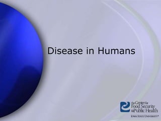 Disease in Humans
 