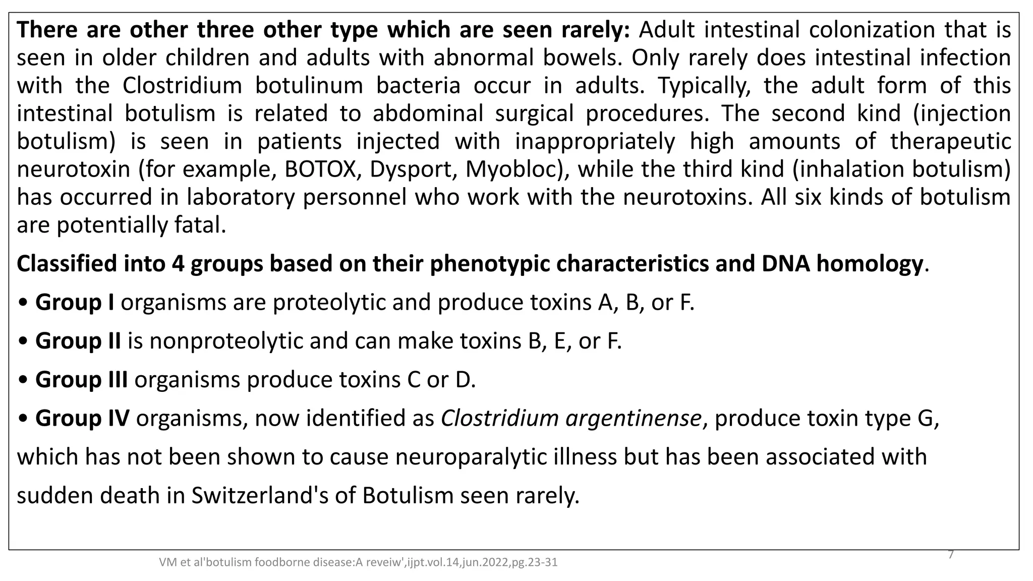 Botulism Foodborne Disease.pptx