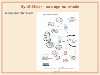 Synthétiser : ouvrage ou article
Exemple d’un vade-mecum
IFSTTAR. Pour une recherche ouverte à la société...
 