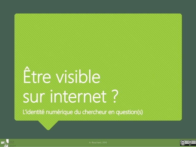 Téléchargement gratuit Images Etre Visible Sur Internet L Identite Numerique Du Chercheur le plus cool salutations