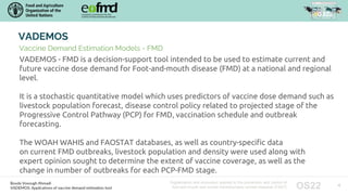 B. Ahmadi - VADEMOS: Applications of vaccine demand estimation tool for managing FAST diseases