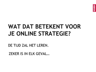 TAAKANALYSE & -IDENTIFICATIEMETHODE MCGOVERN