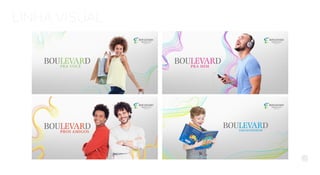 LINHA VISUAL
PARA SE DIVERTIR
 