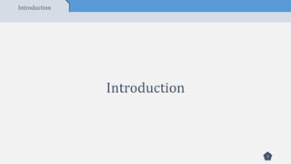 3
Introduction
Introduction
 