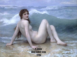 A onda óleo sobre tela 1896 