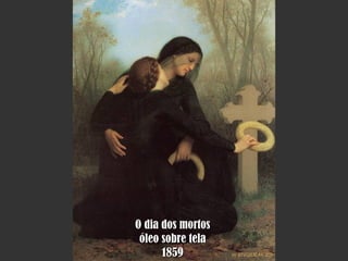 O dia dos mortos óleo sobre tela 1859 