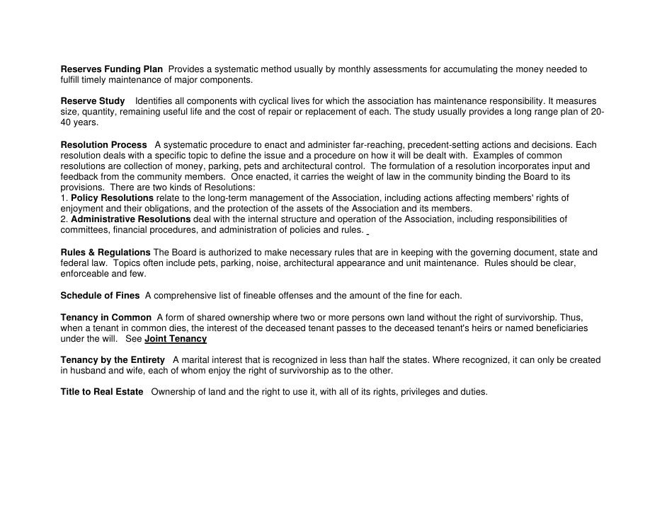 Nonprofit Board Info. Packet Example