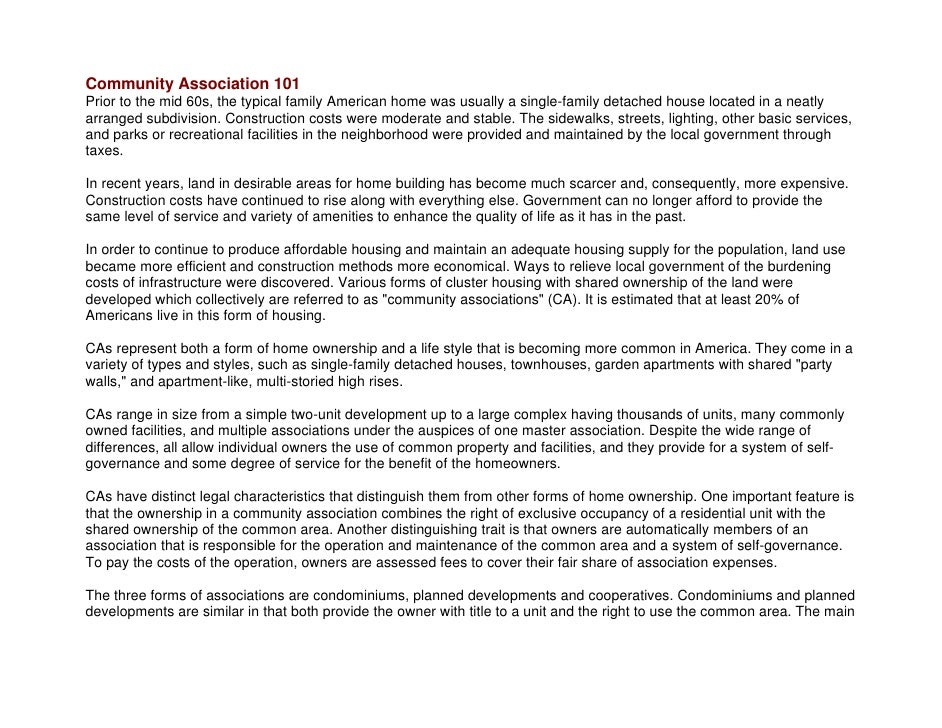 Nonprofit Board Info. Packet Example