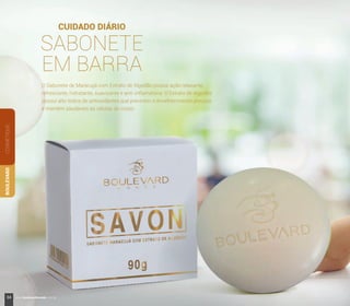 COSMÉTIQUEBOULEVARD
34 www.boulevardmonde.com.br
 