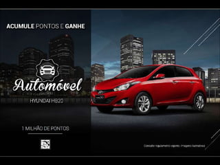 3 MILHÕES DE PONTOS
* VME 35%
 