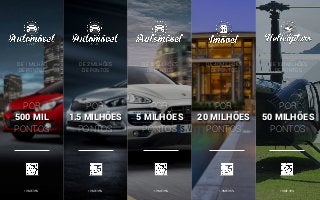 DE 1 MILHÃO
DE PONTOS
DE 3 MILHÕES
DE PONTOS
DE 10 MILHÕES
DE PONTOS
DE 40 MILHÕES
DE PONTOS
DE 100 MILHÕES
DE PONTOS
POR
500 MIL
PONTOS
POR
1.5 MILHÕES
PONTOS
POR
5 MILHÕES
PONTOS
POR
20 MILHÕES
PONTOS
POR
50 MILHÕES
PONTOS
* VME 35% * VME 35% * VME 35% * VME 35% * VME 35%
 