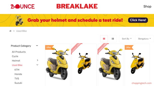 Bounce Bike Rental Startup Story | PDF