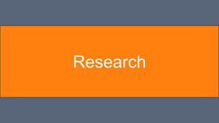 Research
 