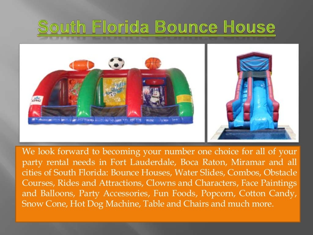 Bounce House Rental Boca Raton