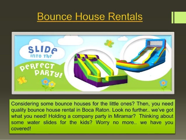 Bounce house rental