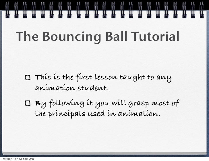 Bouncing Ball Exercise