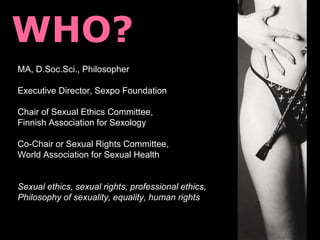 Boundaries of Sexual Freedom | PPT