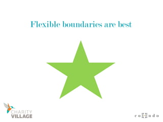 Flexible boundaries are best
 