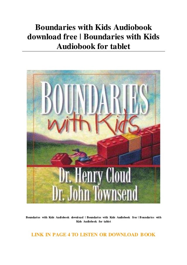 boundaries book free download