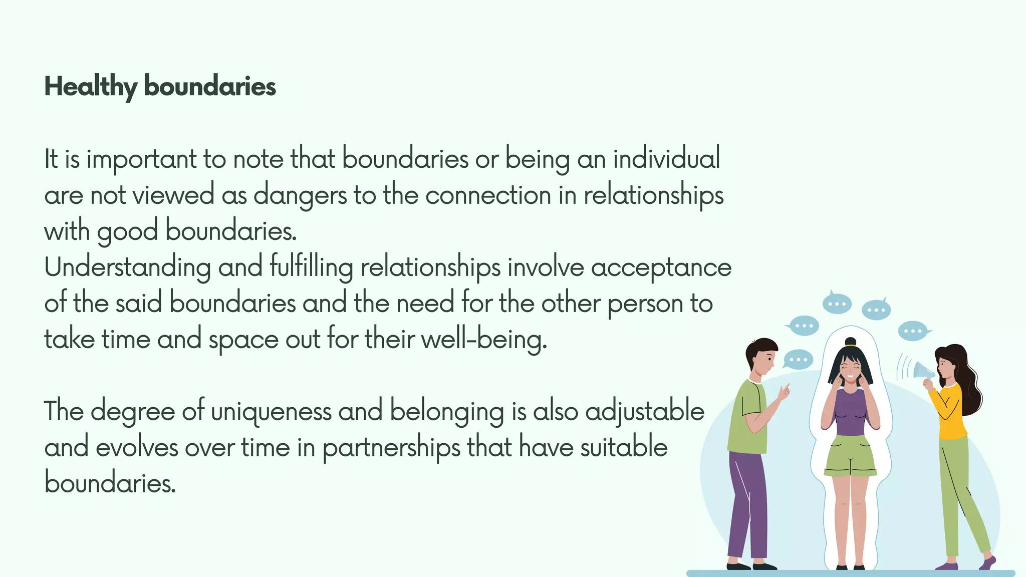 Boundaries: 