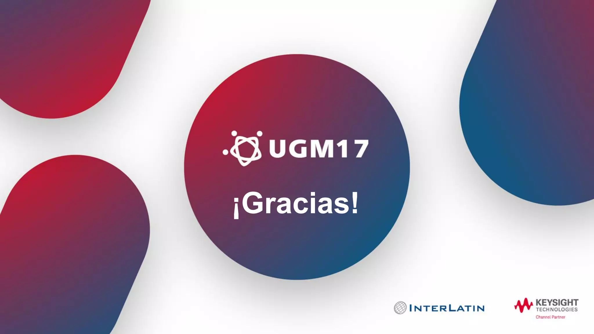 ¡Gracias!
 