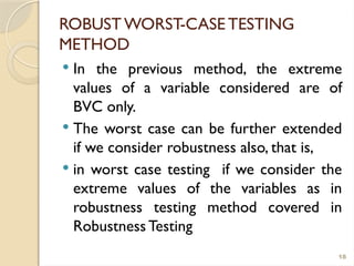 Practical Approach to Boundary Value Analysis in Software Testing | PPTX
