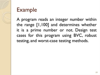 Practical Approach to Boundary Value Analysis in Software Testing | PPTX