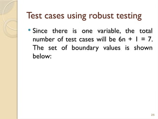 Practical Approach to Boundary Value Analysis in Software Testing | PPTX