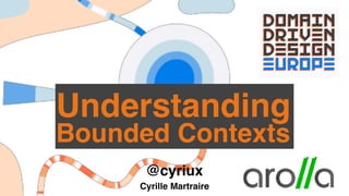 @cyriux
Cyrille Martraire
Understanding
Bounded Contexts
 