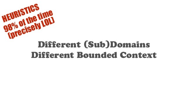 ddd bounded context ddd bounded context