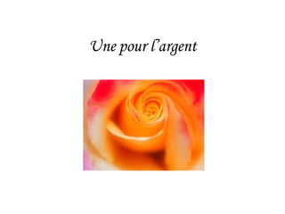 Une pour l’argent                                                