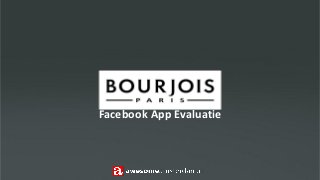 Facebook App Evaluatie
 