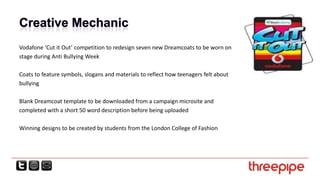 Best Employee Programme, 2010 SABRE AwardsThree D is our digital, social media and conversation division. Our specialist team is on hand to help develop campaigns that help brands to listen, engage, create and influence in the digital and social space.