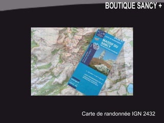Carte de randonnée IGN 2432