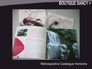 Rétrospective Catalogue Horizons