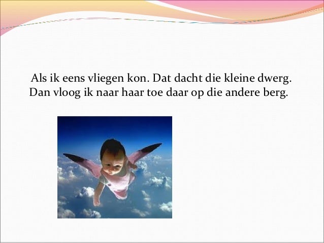 Boven op de berg
