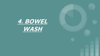 4. BOWEL
WASH
 