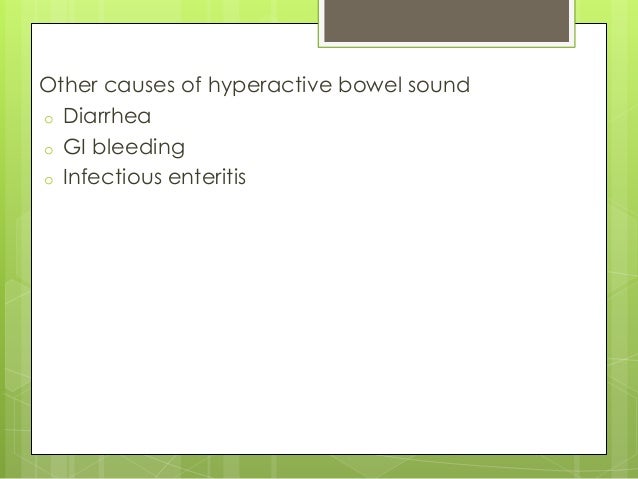 hyperactive bowel sounds after coffee hyperactive bowel sounds after coffee