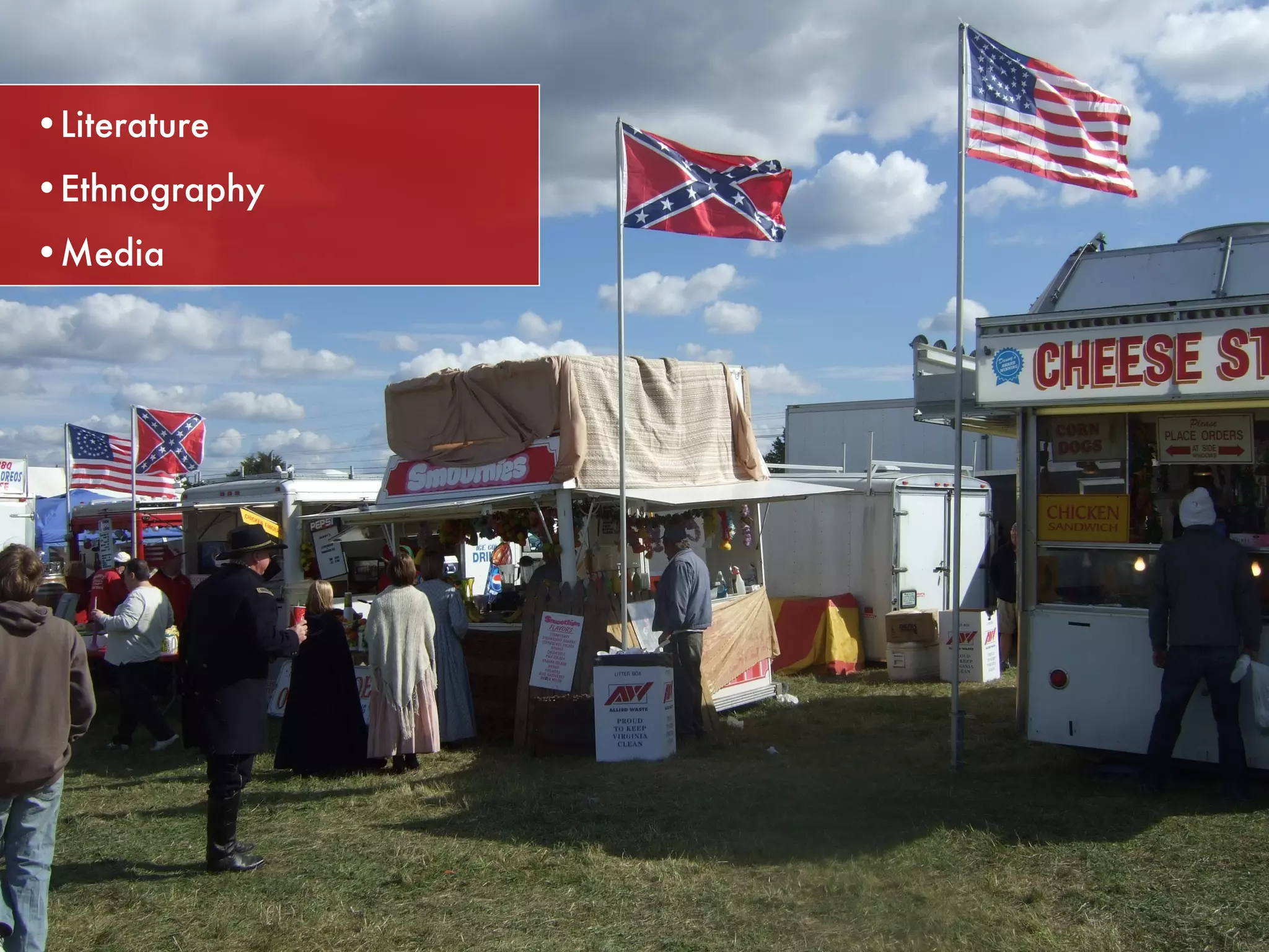 Literature Ethnography Media