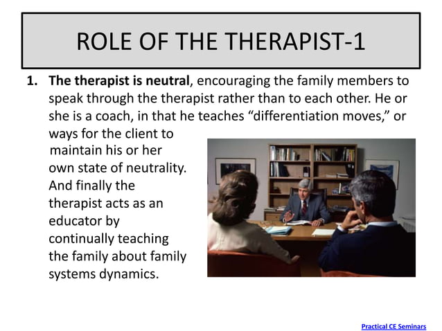 Bowenian Family Therapy PPT