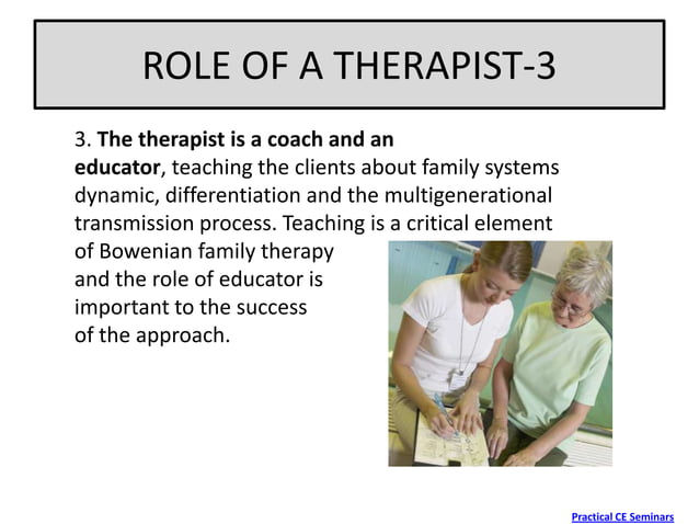 Bowenian Family Therapy PPT